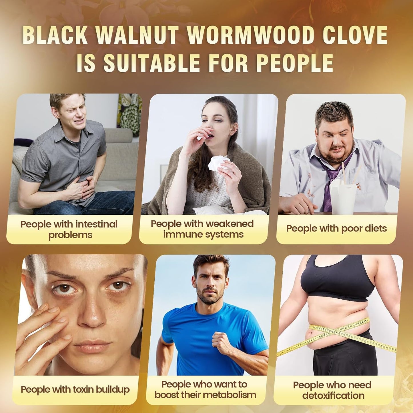 Wormwood Black Walnut Cloves | 18-in-1 | 240 Softgels